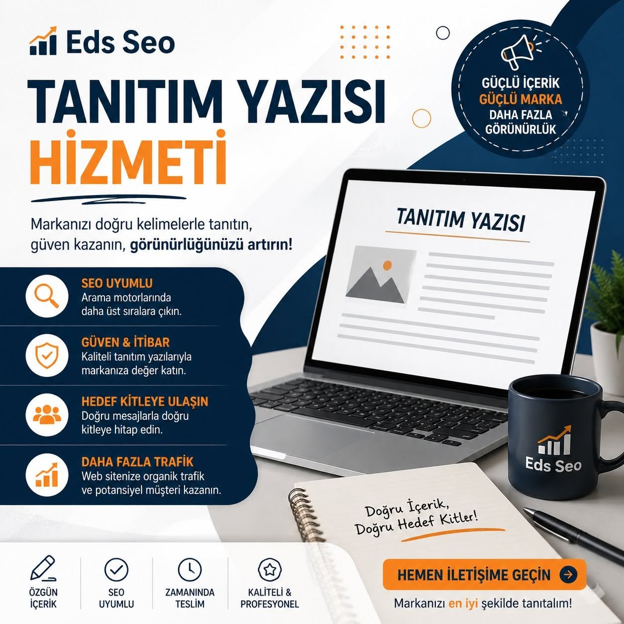 Profesyonel Tanıtım Yazısı Paketleri ile Markanızı Öne Çıkarın